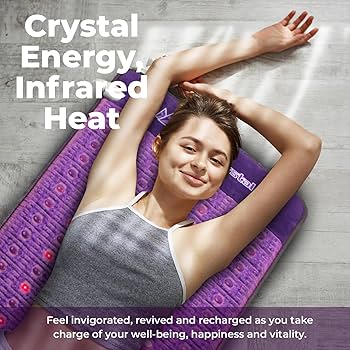 Amazon.co.jp: MediCrystal 遠赤外線アメジストマット - 天然